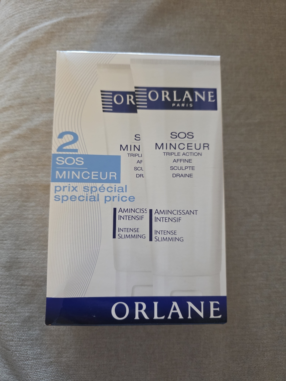 SOS Minceur Intense Slimming Cream – White & Blue